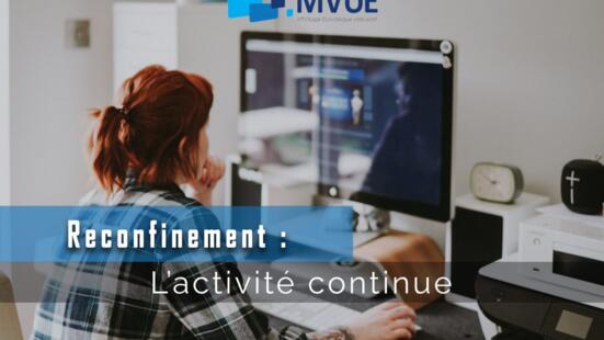 Re confinement : l'activité continue