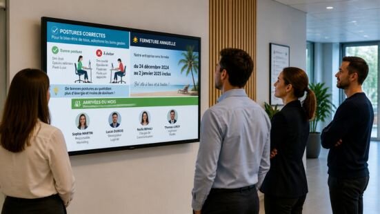 Comment moderniser la communication interne et les services RH grâce à l'affi...