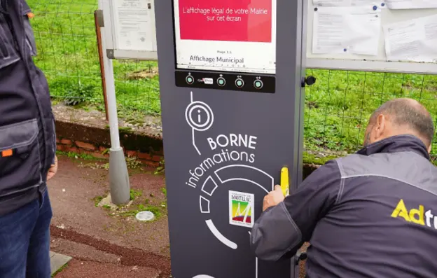 Borne affichage dynamique ADTM